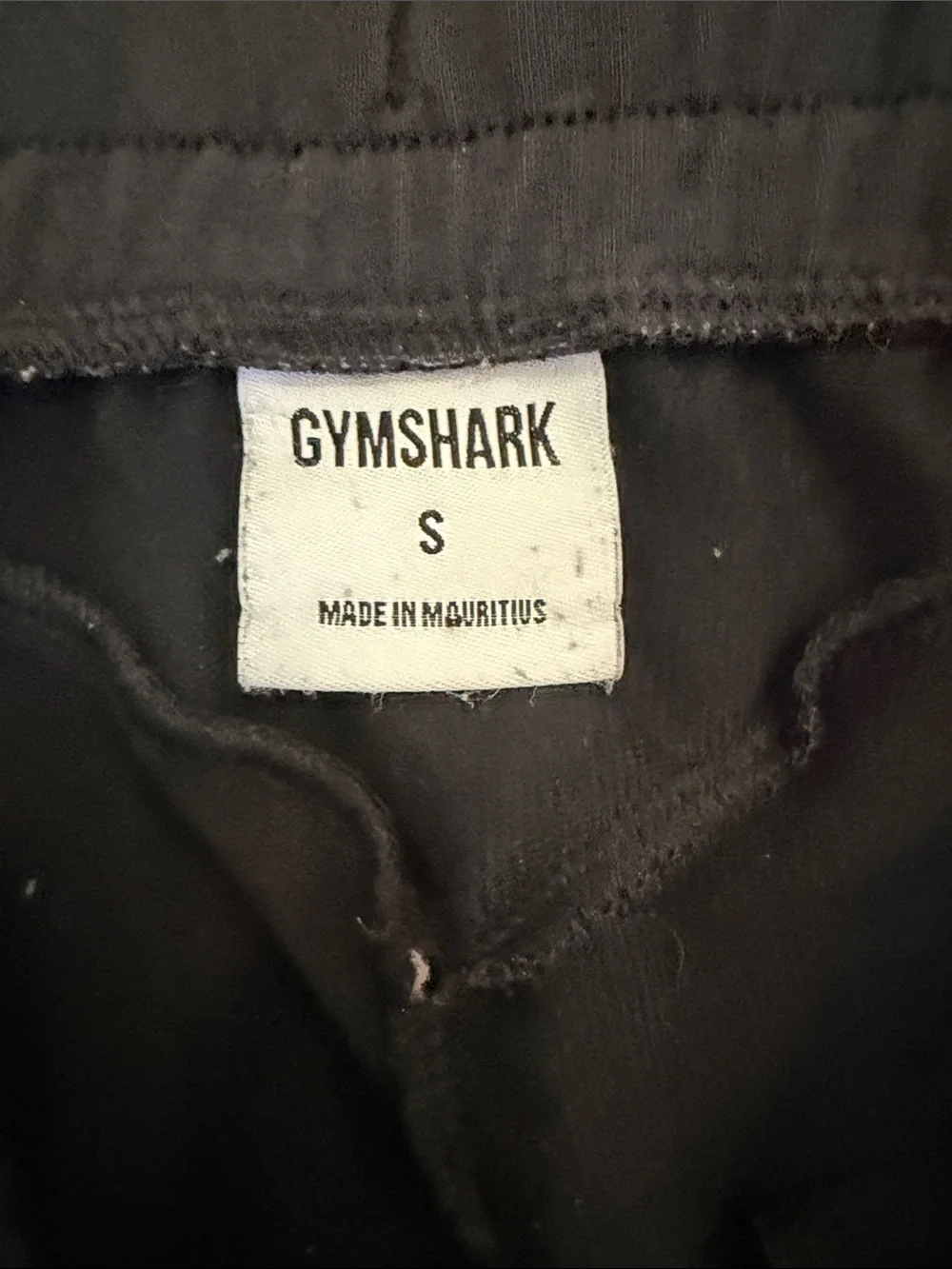 Gymshark Black Tapered Jogger Sweatpants